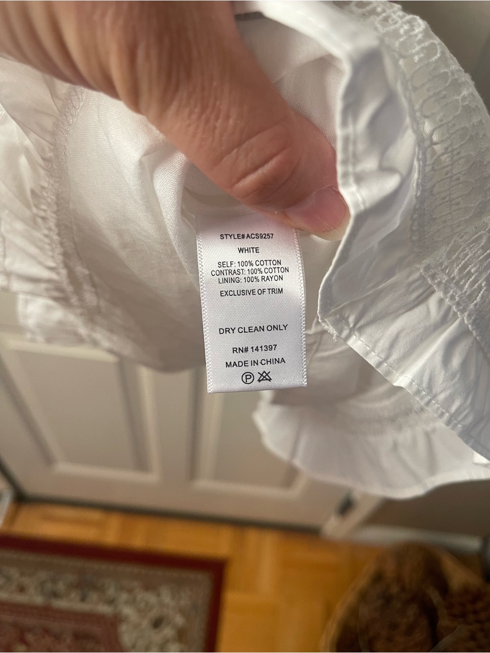 Astr White Ruffled Circle Skirt - Picture 5 of 6